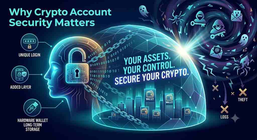 Why Crypto Account Security Matters