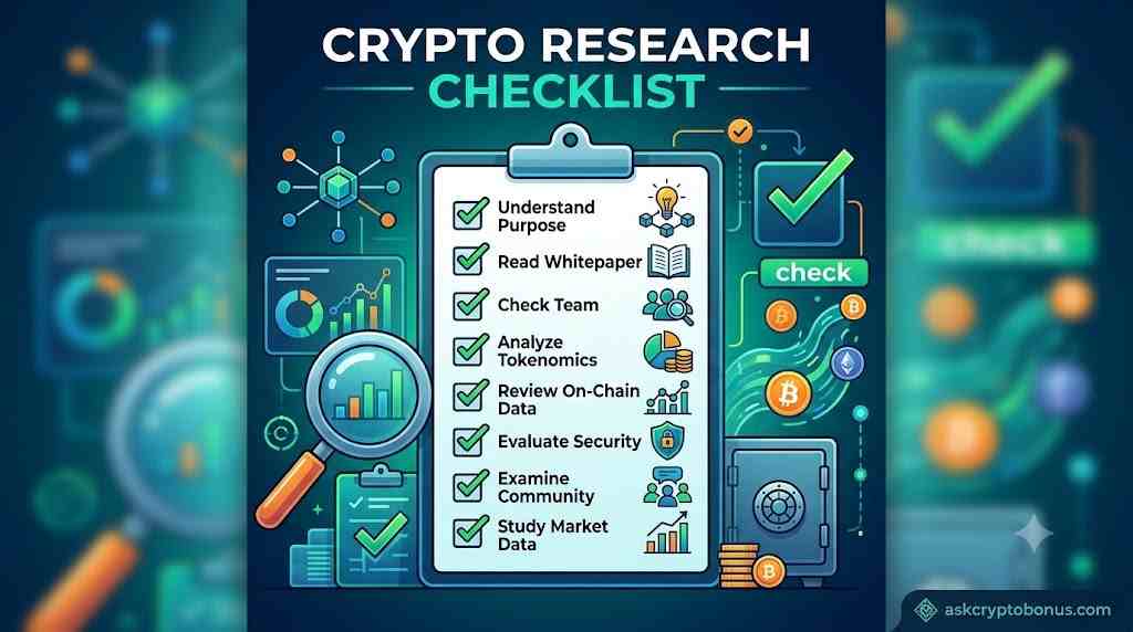 Crypto research checklist