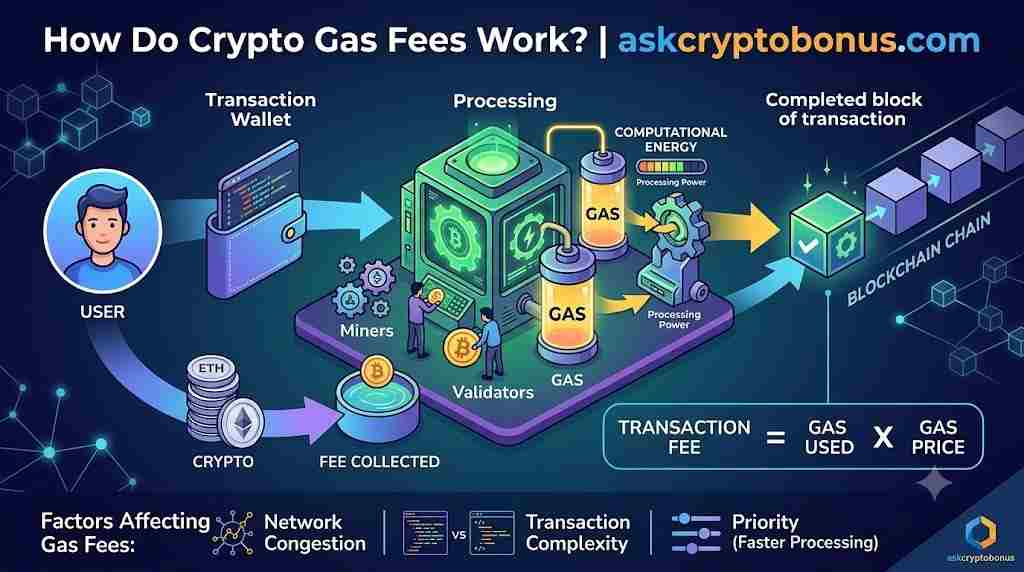 How Do Crypto Gas Fees Work?