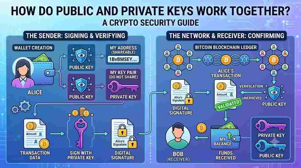 How Do Public and Private Keys Work Together?