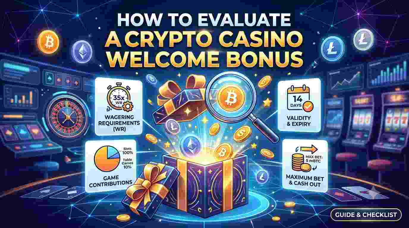 How to Evaluate a Crypto Casino Welcome Bonus
