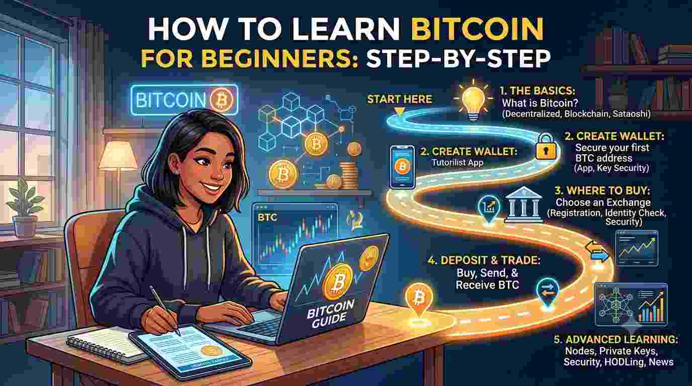 How to Learn Bitcoin for Beginners Step by Step
