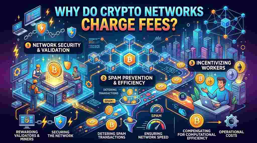 Why Do Crypto Networks Charge Fees?