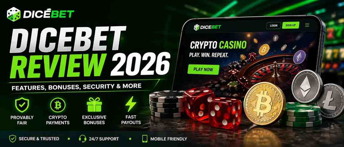 Dicebet Review 2026: Is This Crypto Casino Worth Your Time?