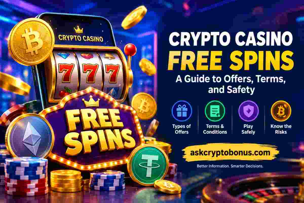 Crypto Casino Free Spins: A Guide to Offers, Terms, and Safety