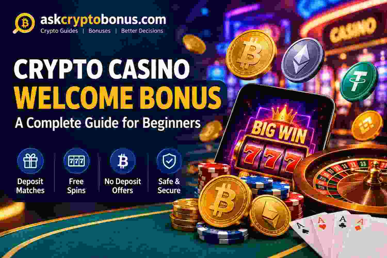Crypto Casino Welcome Bonus