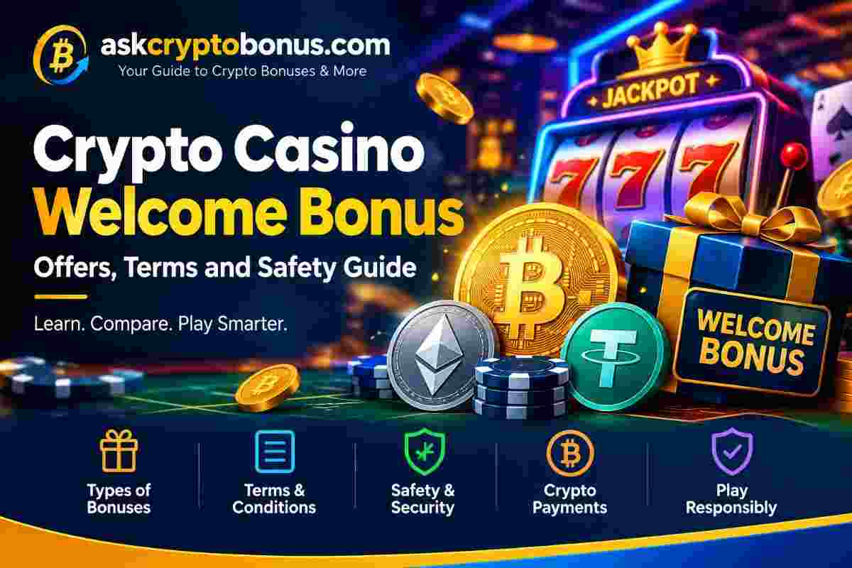 Crypto Casino Welcome Bonus:| Offers, Terms, and Safety Guide
